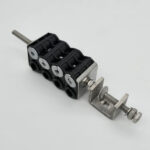 000300070040-Clamp 8 hole 4 for power cable 14mm and 4 for fiber cable 7-9mm - Image 2