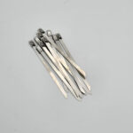 000300210004-Steel Tie 4.6mmx10cm  (100 pcs Pkt) - Image 2