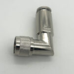 30292-Connector Screw type Push Pin for RG8D NM Right Angle