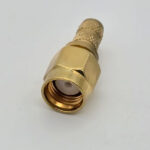 30307-Connector Crimp type soldring Pin for RG223 SMA Male Straight