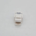 Cat6 Keystone Jack-White - Image 2