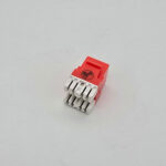 53714324-FTT  Networking Keystone Jack Cat6 Unshielded tool type RED NT-K005 180D - Image 2