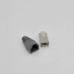 573612-FTT Networking Connector, FTP connector Cat6 Grey - Image 3