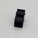 53714327-FTT  Networking Keystone Jack Cat6 Unshielded tool type Black Inline 180D - Image 3