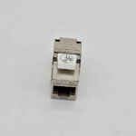 53714328-FTT  Networking Keystone Jack Cat6a Shielded toolless type SELVER NT-K011A 180D pin angle