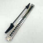 5419613241-FTT Networking Patch Panel 1U 19 rack Cat6 SFTP 24ports wShutter