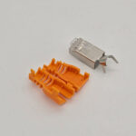 571716- Cat7 Shielded with Orange boot