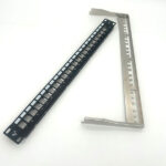 5419713241-FTT Networking Patch Panel 1U 19 rack Cat7 Black 24ports wShutter