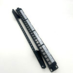 5419613241-FTT Networking Patch Panel 1U 19 rack Cat6 SFTP 24ports wShutter - Image 2