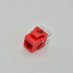 53714324-FTT  Networking Keystone Jack Cat6 Unshielded tool type RED NT-K005 180D