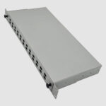 FTT Patch Panel, Indoor RM Tray ODB Steel 24 ports SC SM SX WAdaptors and splicing trays Gray - Image 4