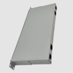 FTT Patch Panel, Indoor RM Tray ODB Steel 24 ports SC SM SX WAdaptors and splicing trays Gray - Image 3
