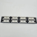 CAT6 UTP Non-modular Patch Panel 48 Port