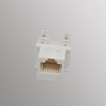 Cat6 UTP Keystone Jack-White - Image 3
