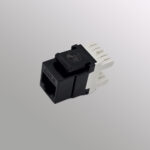 Cat6 UTP Keystone Jack black - Image 2