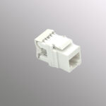 Cat6 UTP Keystone Jack white - Image 2