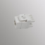Cat6 UTP Keystone White