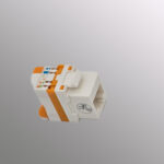 Cat6a UTP Keystone Jack  toolless type Orange