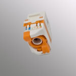 Cat6a UTP Keystone Jack  toolless type Orange - Image 3