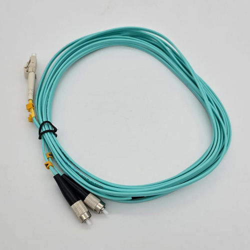 FTT Fiber Patch Cord FC-UPC-LC-UPC MM OM3 DX 5m 2mm 6 FTT Fiber Patch Cord FC-UPC-LC-UPC MM OM3 DX 5m 2mm - Image 1