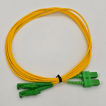 FTT-Patch-Cord,-E2000-APC-SC-APC-SM-G652D-LSZH-DX-3m-2.0mm-Yellow - Image 3