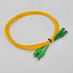 FTT Patch Cord, E2000-APC-SC-APC SM G652D LSZH DX 3m 2.0mm Yellow - Image 3
