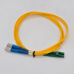 FTT Patch Cord, FC-PC-LC-APC SM G652D DX 2m 2mm Yellow - Image 3