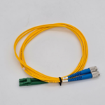FTT Patch Cord, FC-PC-LC-APC SM G652D DX 2m 2mm Yellow - Image 2