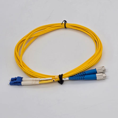 FTT Patch Cord, FC-PC-LC-PC SM DX G652D 3m 2mm Yellow FTT Patch Cord, FC-PC-LC-PC SM DX G652D 3m 2mm Yellow - Image 1