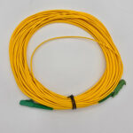 FTT Patch Cord, LC-APC-E2000-APC SM 20M 2mm Yellow