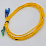 FTT Patch Cord LC-APC-SC-PC SM DX G657A 5m 1.6mm Yellow