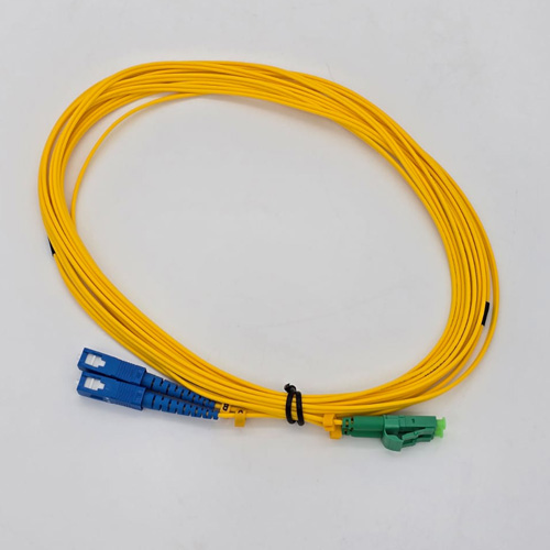 FTT Patch Cord LC-APC-SC-PC SM DX G657A 5m 1.6mm Yellow 3 FTT Patch Cord LC-APC-SC-PC SM DX G657A 5m 1.6mm Yellow - Image 1