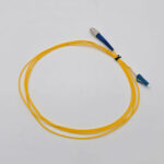 FTT Patch Cord LC-PC-FC-PC SM G657A1 SX 2m 1.6mm Yellow - Image 2