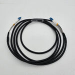 FTT Patch Cord, LC-PC-LC-PC Outdoor SM DX 3m 7mm black
