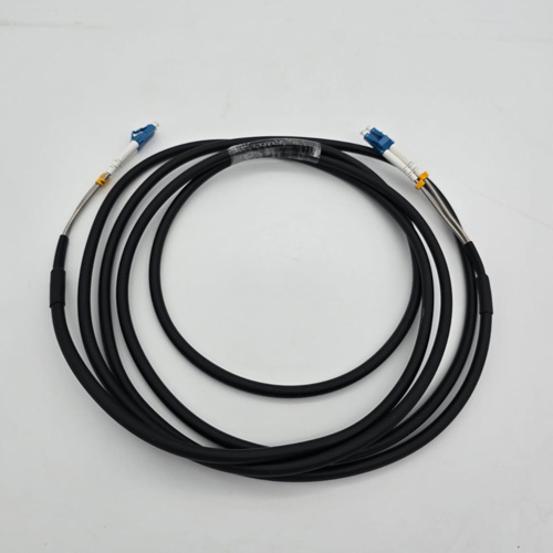 FTT Patch Cord, LC-PC-LC-PC Outdoor SM DX 3m 7mm black2 FTT Patch Cord, LC-PC-LC-PC Outdoor SM DX 3m 7mm black - Image 1