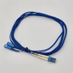 FTT Patch Cord, LC-PC-SC-PC SM G657A PVC DX 3m 2mm Blue