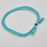 FTT Patch Cord, LC-UPC-LC-UPC MM OM4 LSZH DX 3m 2mm Aqua - Image 3
