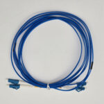 FTT Patch Cord, LC-UPC-LC-UPC SM G657A1 LSZH  DX 3m 1.6mm Blue - Image 3