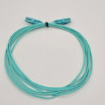 FTT Patch Cord LC-UPC-LC-UPC,MM OM3 PVC DX 3m 2mm Cyan - Image 3