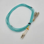FTT Patch Cord, LC-UPC-SC-UPC MM OM3 DX 3m 2mm Cyan