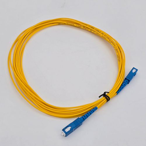 FTT-Patch-Cord,-SC-PC-SC-PC-SM-G652D-PVC-SX-5m-2mm-Yellow-1 FTT Patch Cord, SC-PC-SC-PC SM G652D PVC SX 5m 2mm Yellow - Image 1