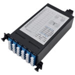 Fiber Cassette 2 MPO-PC (12F) Male Key Down to 24 LC-PC SM G657A1 Type A - Image 2