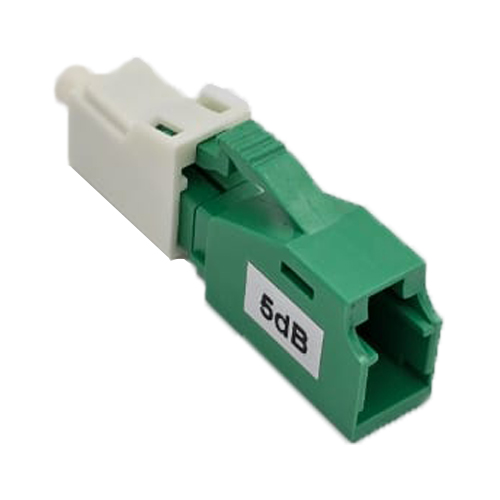 Fiber-Optic-Attenuator-LC-APC,-SM-5dB-1 Fiber-Optic-Attenuator-LC-APC,-SM-5dB - Image 1