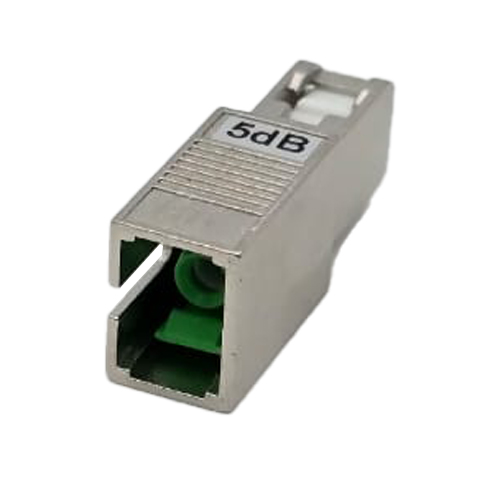 Fiber-Optic-Attenuator-SC-APC,-SM-5dB Fiber-Optic-Attenuator-SC-APC,-SM-5dB - Image 1