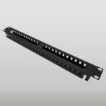 Horizontal cable manager 19 inch 1U rack mount - Image 3