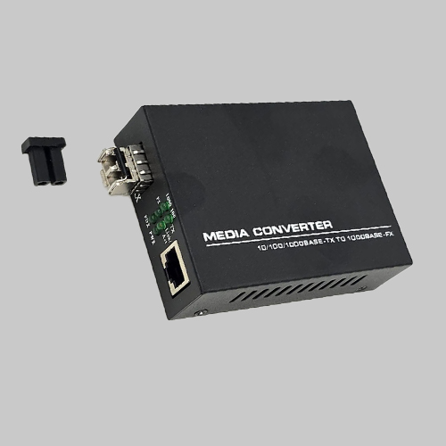 Media-Converter--10-100-1000Base-Tx-to-1000Base-Fx-1 Media Converter-10-100-1000Base-Tx-to-1000Base-Fx - Image 1